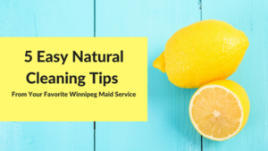 5 Easy Natural Cleaning Tips From your Favorite Winnipeg Maid Service