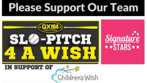 Slo-pitch 4 A Wish - Signature Stars Please support our team